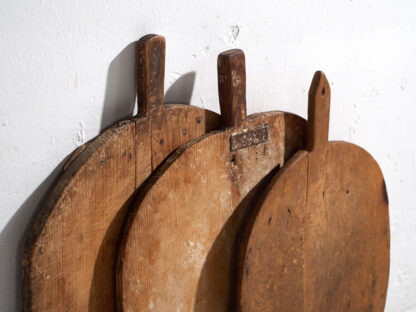 Conjunto de tablas de cortar antiguas (c.1920). Conjunto de 3 piezas #16