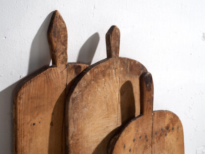 Conjunto de tablas de cortar antiguas (c.1920). Conjunto de 3 piezas #19