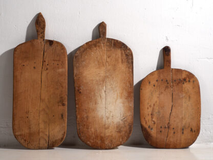 Conjunto de tablas de cortar antiguas (c.1920). Conjunto de 3 piezas #19