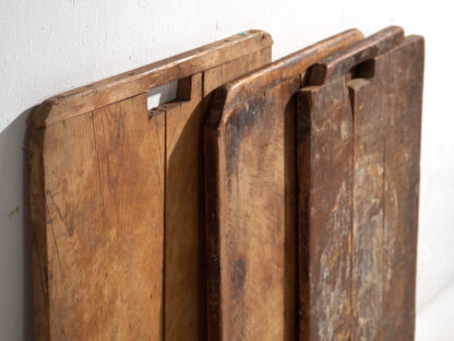 Conjunto de tablas de cortar antiguas (c.1920). Conjunto de 3 piezas #22