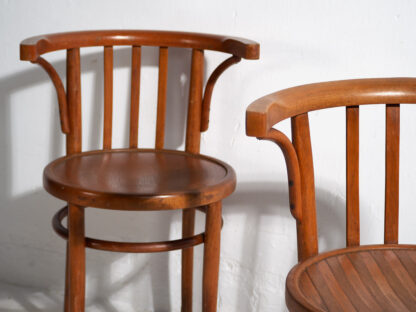 Sillas Thonet con reposabrazos (c.1900). Conjunto de 4 piezas #17