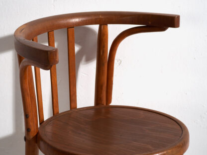 Sillas Thonet con reposabrazos (c.1900). Conjunto de 4 piezas #17