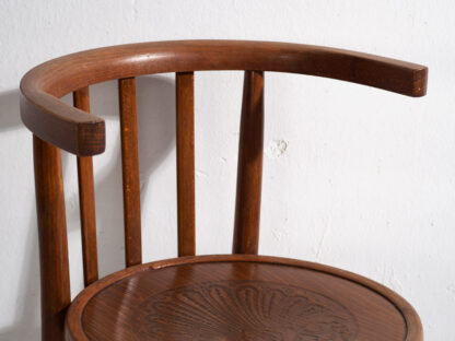 Thonet antique chairs with armrests (c.1900).
Set of 4 pieces #16