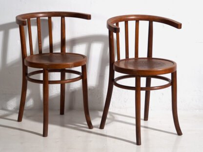 Thonet antique chairs with armrests (c.1900).
Set of 4 pieces #16