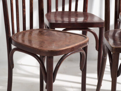 Sillas de comedor Thonet antiguas (c.1900). Conjunto de 4 piezas #10