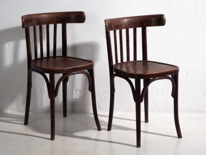 Sillas de comedor Thonet antiguas (c.1900). Conjunto de 4 piezas #10