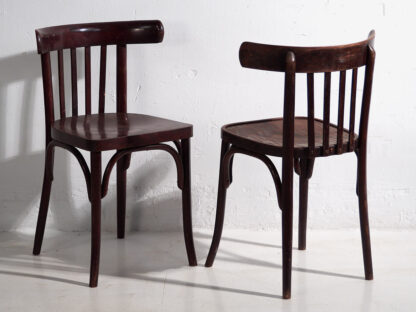 Sillas de comedor Thonet antiguas (c.1900). Conjunto de 4 piezas #10