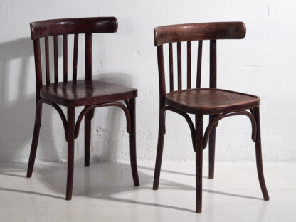 Sillas de comedor Thonet antiguas (c.1900). Conjunto de 4 piezas #10