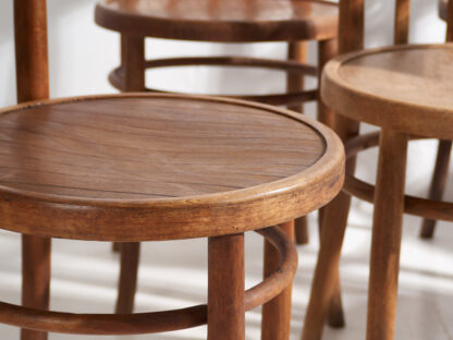 Anciennes chaises de salle à manger Thonet (c.1900).
Ensemble de 6 pièces #15