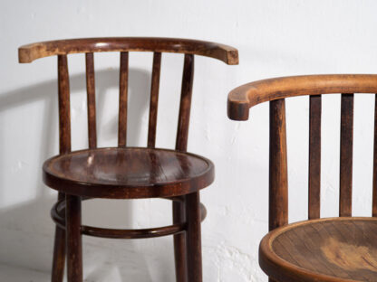 Anciennes chaises de salle à manger Thonet (c.1900).
Ensemble de 6 pièces #15