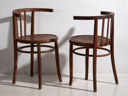 Anciennes chaises de salle à manger Thonet (c.1900).
Ensemble de 6 pièces #15