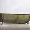 Antique galvanized steel metal bathtub (c.1920) #88