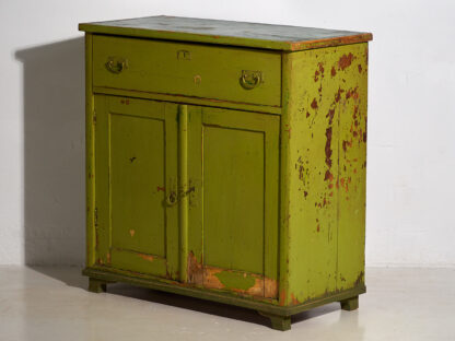 Ancienne commode verte (c.1920) #5