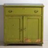 Antigua cómoda cajonera de color verde (c.1920) #5