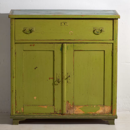 Ancienne commode verte (c.1920) #5