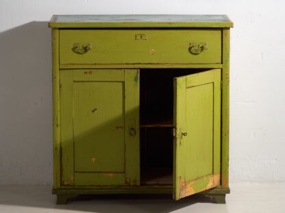 Ancienne commode verte (c.1920) #5