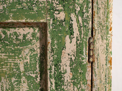 Ancienne commode de chambre à coucher dans les tons de vert (c.1920) #8