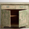 Antigua cómoda para dormitorio de tonos color verde (c.1920) #8