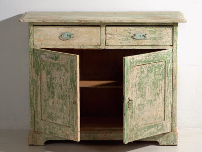 Antique green bedroom dresser (c.1920) #8