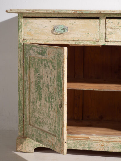 Antique green bedroom dresser (c.1920) #8