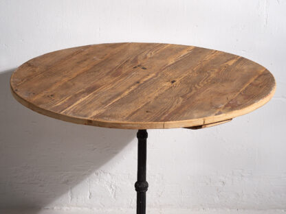 Antique outdoor round table (c.1920) #3