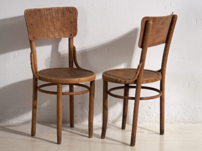 Anciennes chaises Thonet (c.1900).
Ensemble de 4 pièces #28