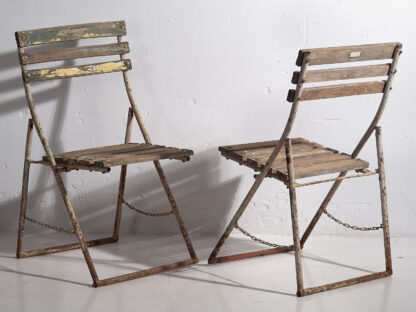 Antique garden chairs (c.1920).
Set of 4 pieces #31