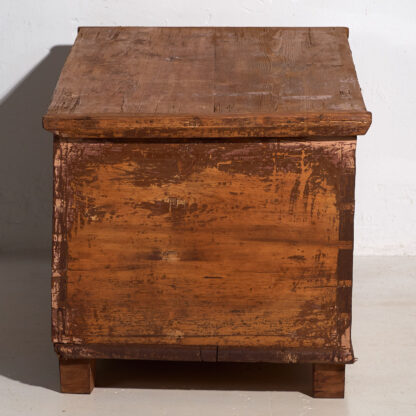 Antique golden brown trunk (c.1920) #18