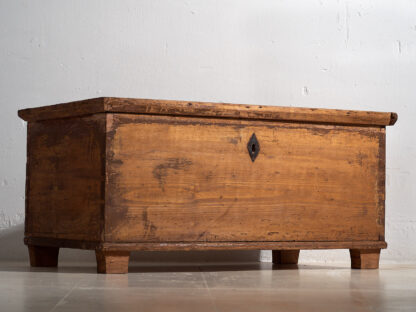 Antique golden brown trunk (c.1920) #18