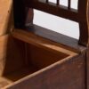 Antique storage bench brown (c.1920) #40