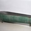 Mint green antique outdoor bathtub (c.1920) #86