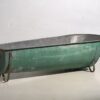 Mint green antique outdoor bathtub (c.1920) #86