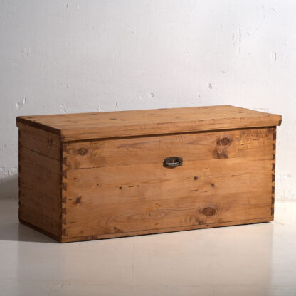 Antique coffee table trunk (c.1920) #22