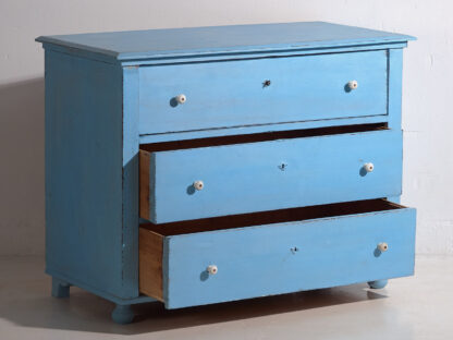 Antique blue chest of drawers (c.1920)