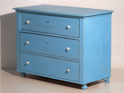 Antique blue chest of drawers (c.1920)