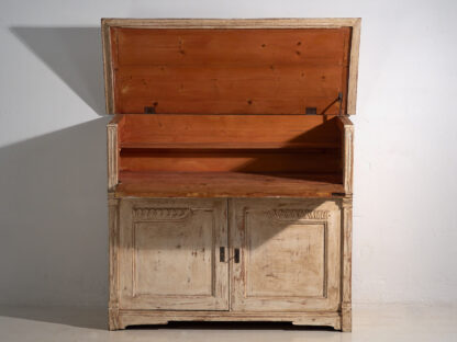 Antique white desk chest of drawers (c.1920)