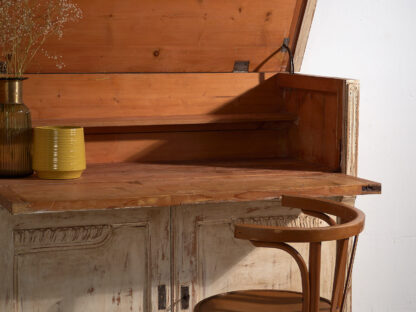 Antique white desk chest of drawers (c.1920)