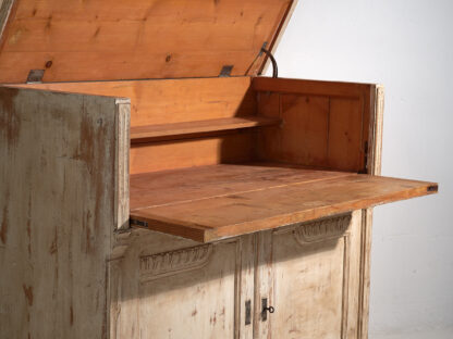 Antique white desk chest of drawers (c.1920)