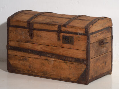 Antique wooden chest (c.1900) #43