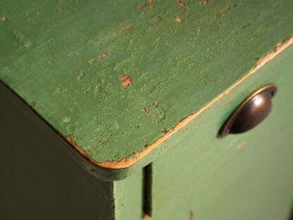 Antique emerald green antique dresser (c.1920)