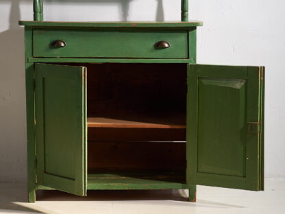 Antique emerald green antique dresser (c.1920)