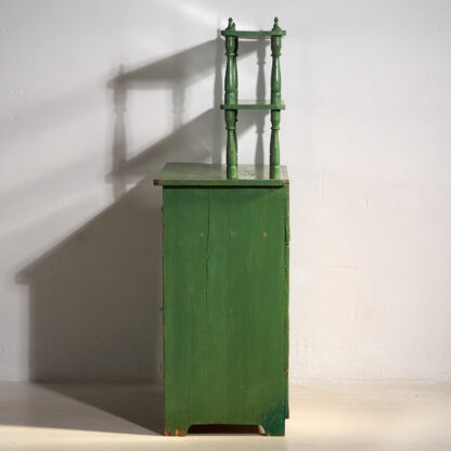 Antique emerald green antique dresser (c.1920)