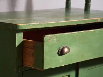 Antique emerald green antique dresser (c.1920)