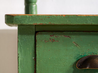 Antique emerald green antique dresser (c.1920)