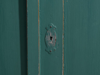 Antique emerald green living room chest of drawers (c.1920) #4