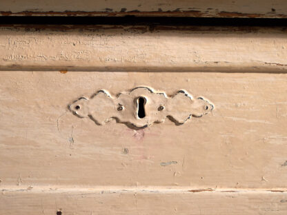 Antique white two door chest of drawers (c.1920) #23