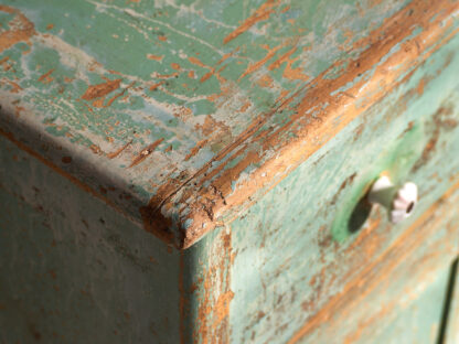 Antique two-door wooden chest of drawers (c.1920) #16