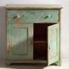 Antique two-door wooden dresser (c.1920) #16