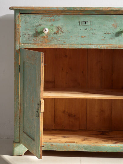 Antique two-door wooden chest of drawers (c.1920) #16