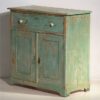 Antique two door wood chest of drawers (c.1920) #16